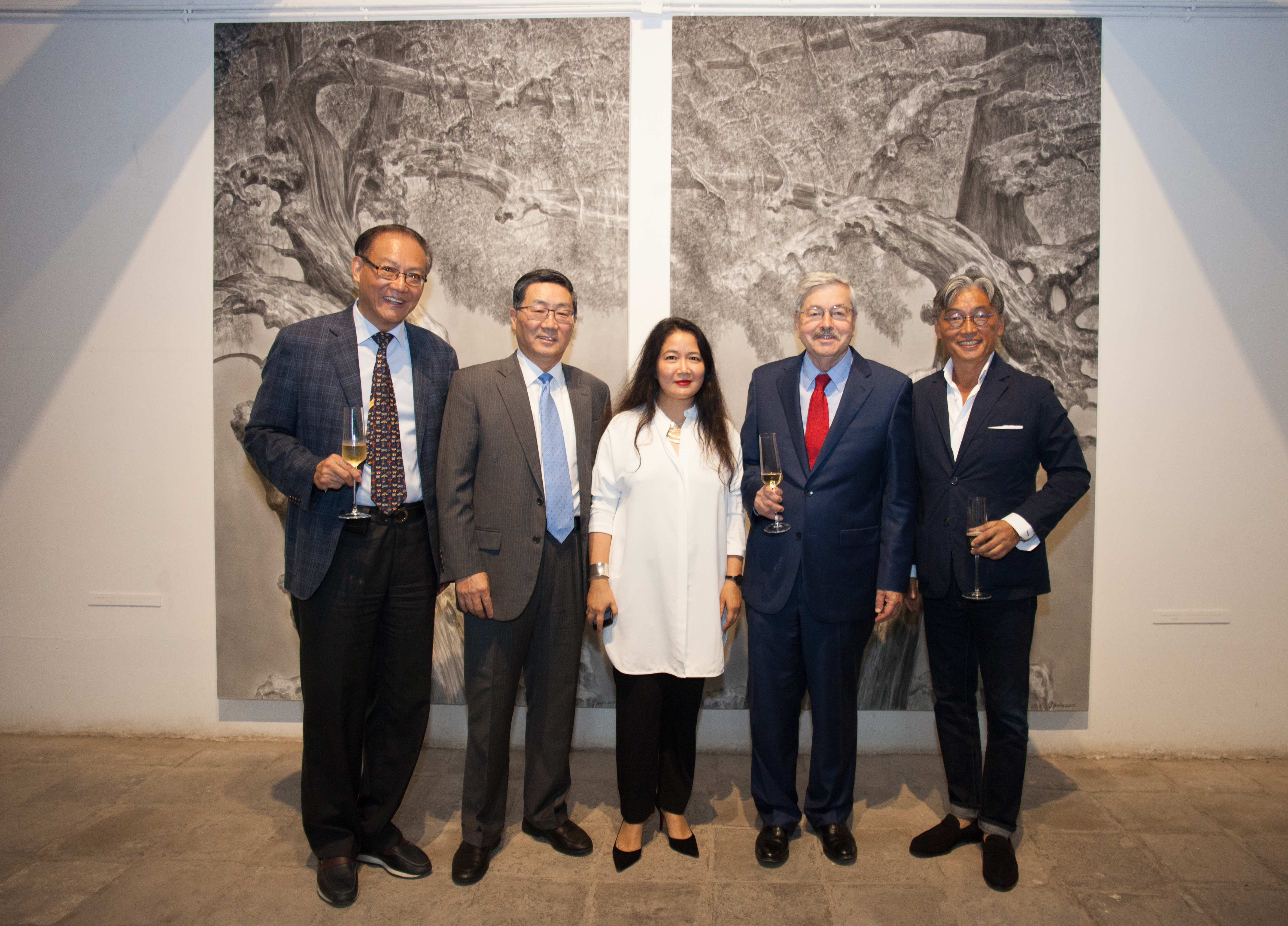 China Co-Chairs, members and Ambassdor Branstad